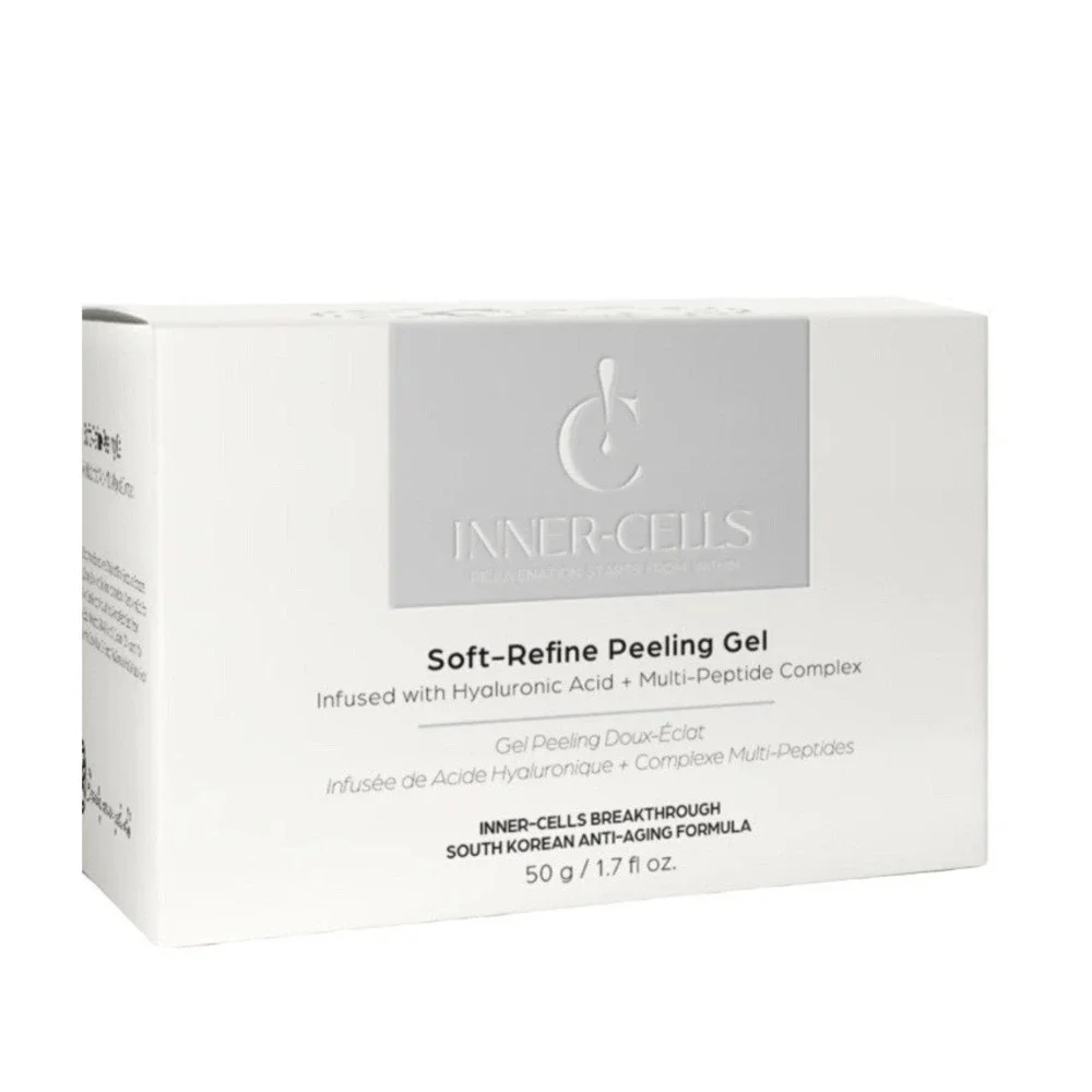 INNER CELLS Soft Refine Peeling Gel Hyaluronic Acid Multi Peptide Complex 1.7oz‎